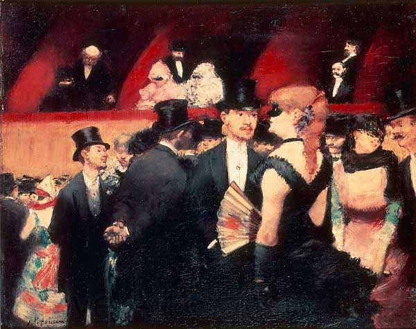 Jean-Louis Forain Un bal a lOpera